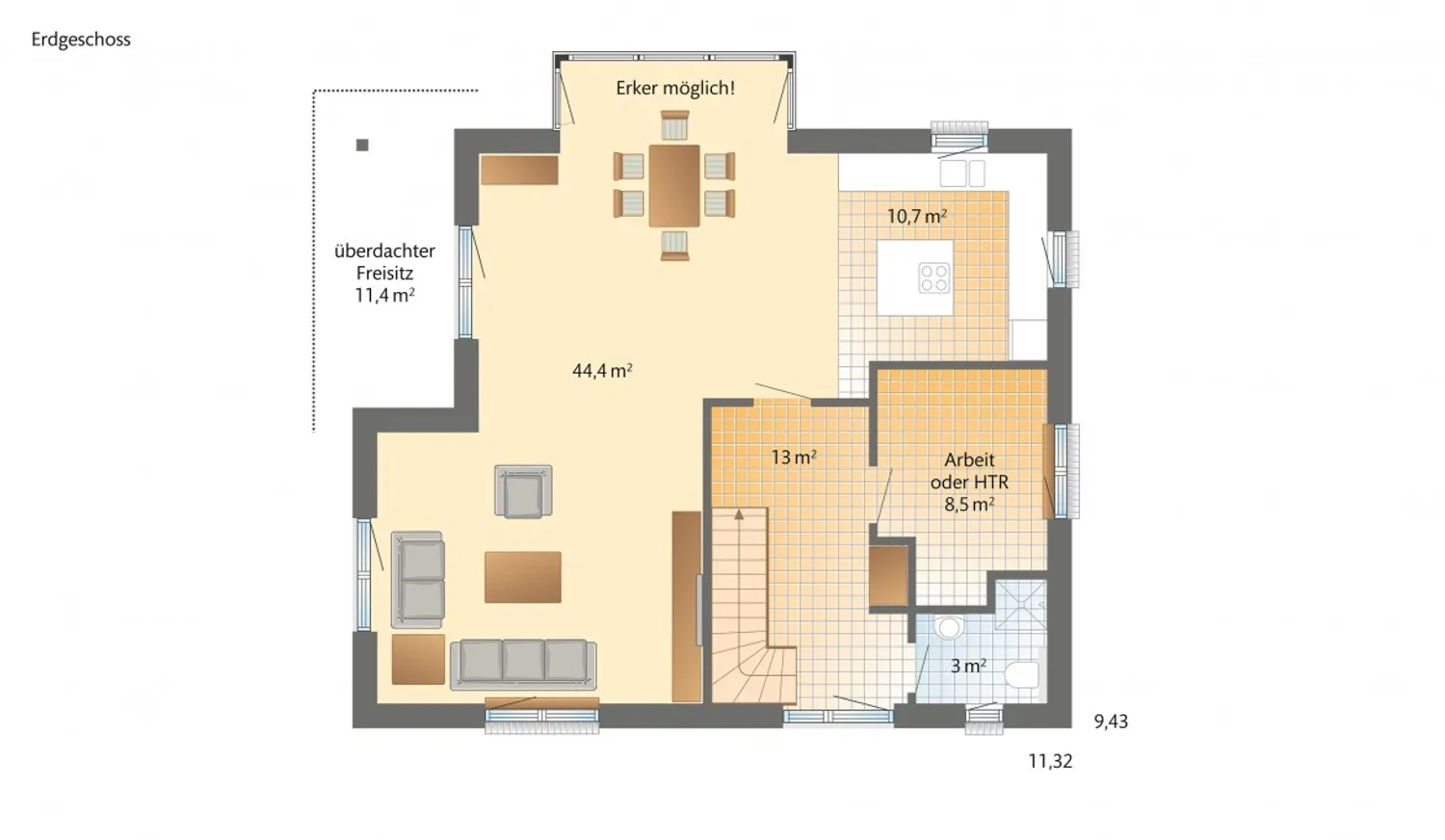 5 Zimmer Haus mit 156 m² in Ratingen – Bild 3