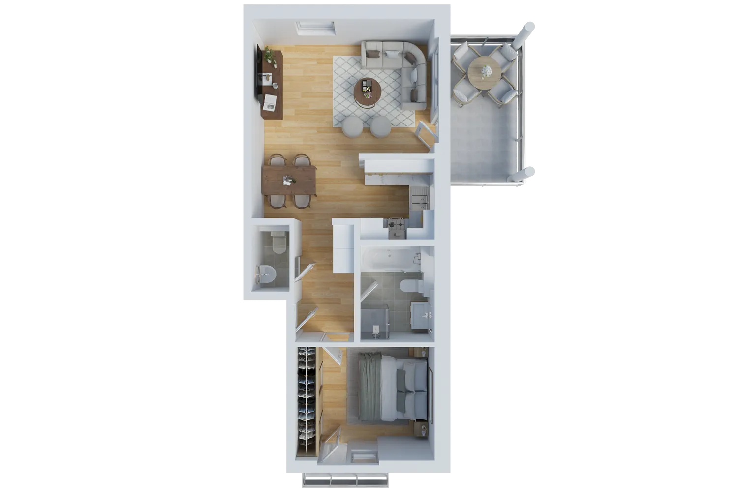 2 Zimmer Wohnung mit 64 m² in Rodgau – Bild 1
