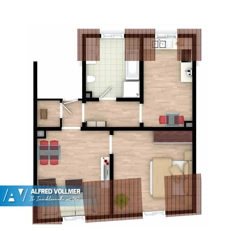 2 Zimmer Wohnung mit 58 m² in Wuppertal – Bild 8