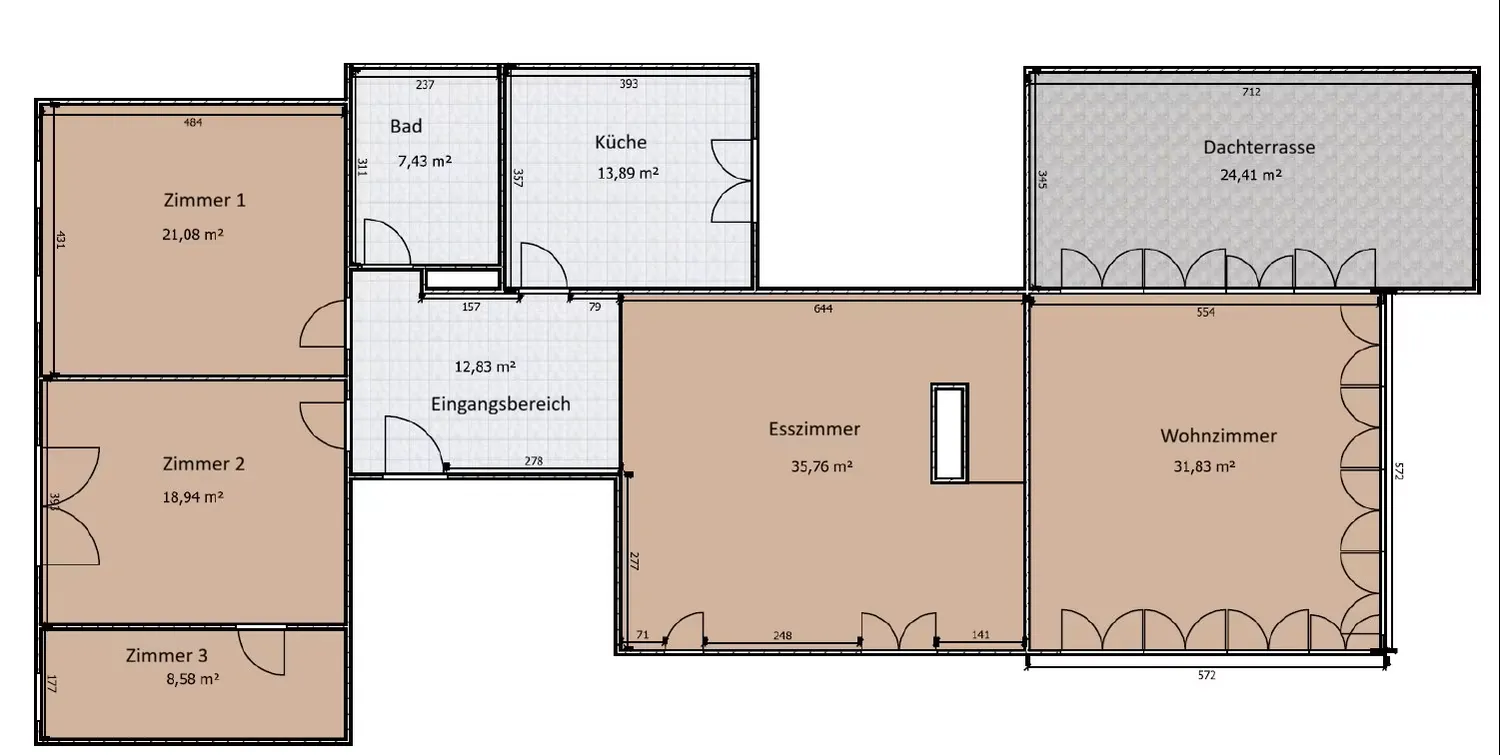 4 Zimmer Wohnung mit 159 m² in Hannover – Bild 2