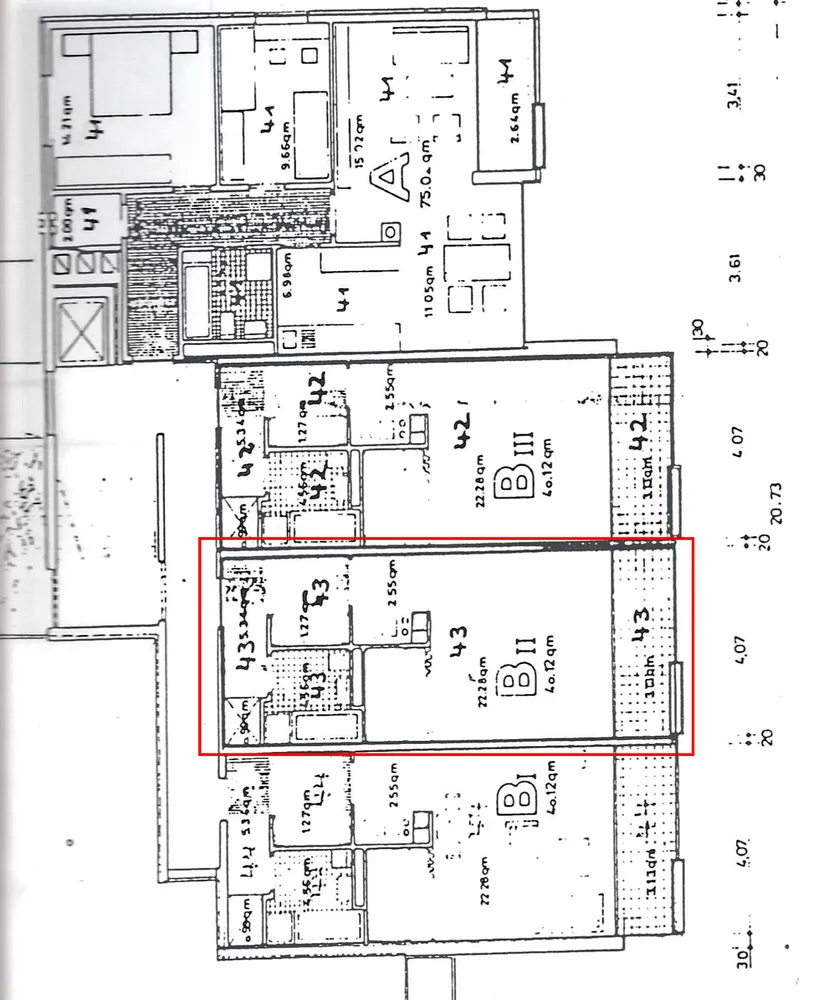 1 Zimmer Wohnung mit 40 m² in Mainz – Bild 2