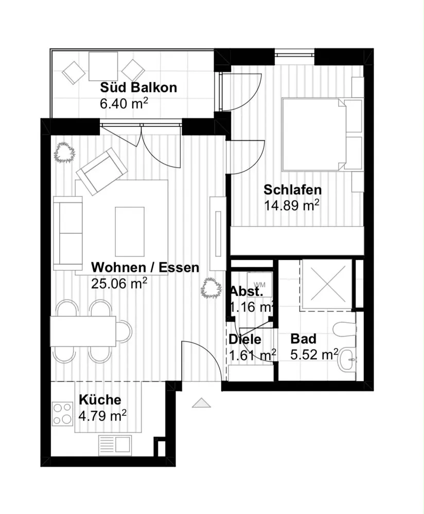 2 Zimmer Wohnung mit 56 m² in Berlin – Bild 9