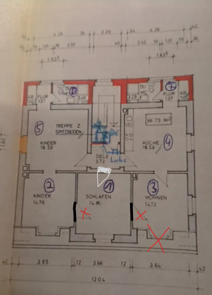 5 Zimmer Wohnung mit 97 m² in Essen – Bild 11