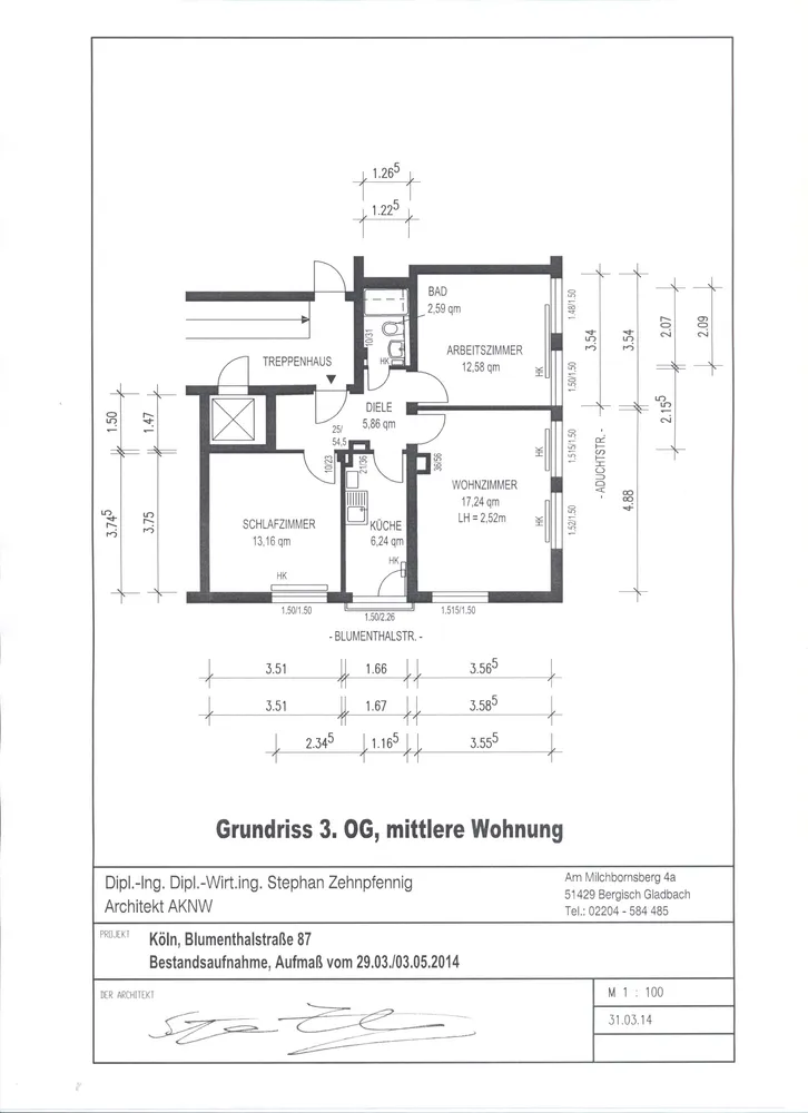2 Zimmer Wohnung mit 44 m² in Köln – Bild 8