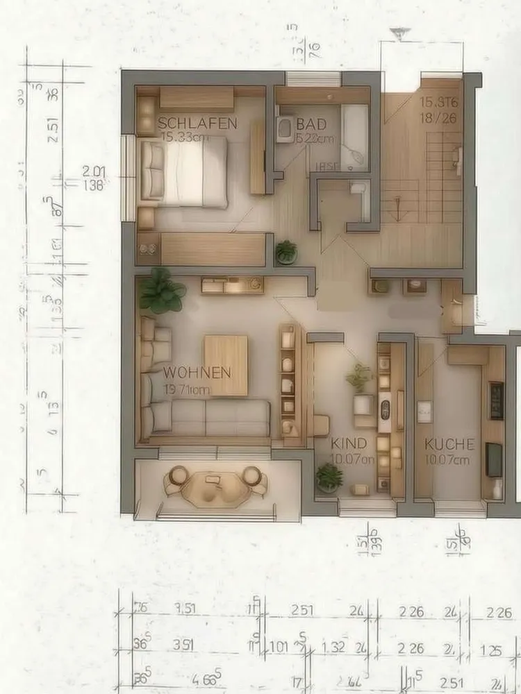 3 Zimmer Wohnung mit 74 m² in Dinslaken – Bild 8