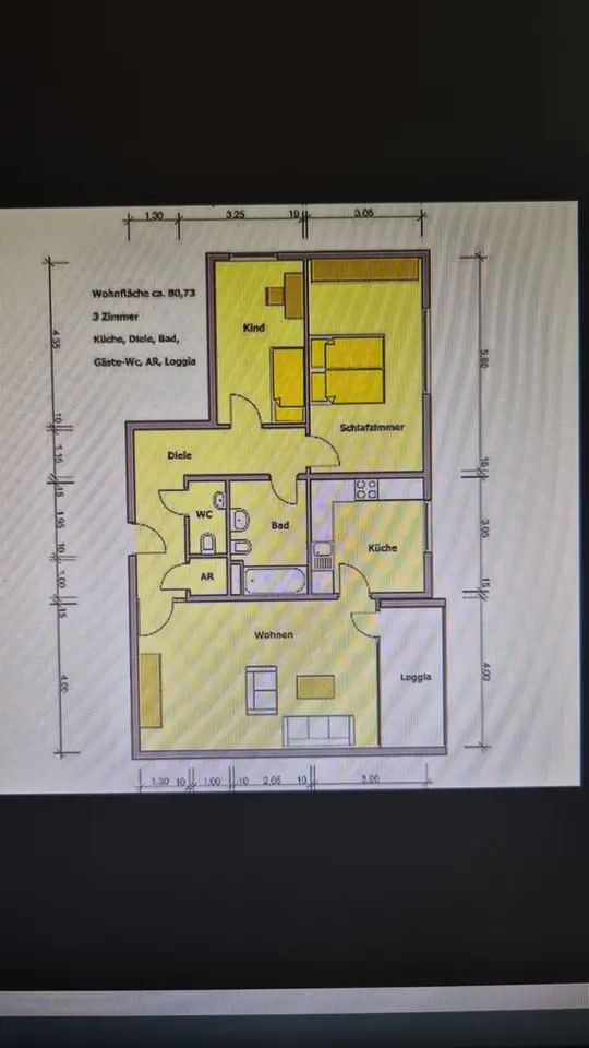3 Zimmer Wohnung mit 77 m² in Essen – Bild 7
