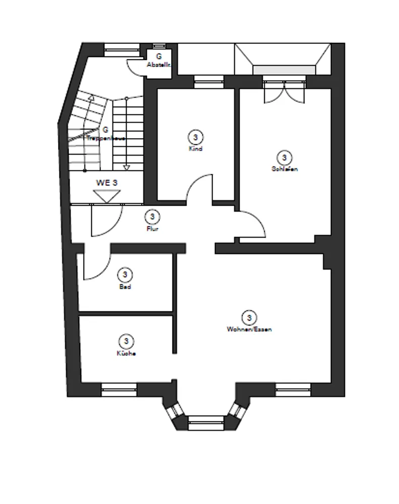 3 Zimmer Wohnung mit 73 m² in Köln – Bild 11