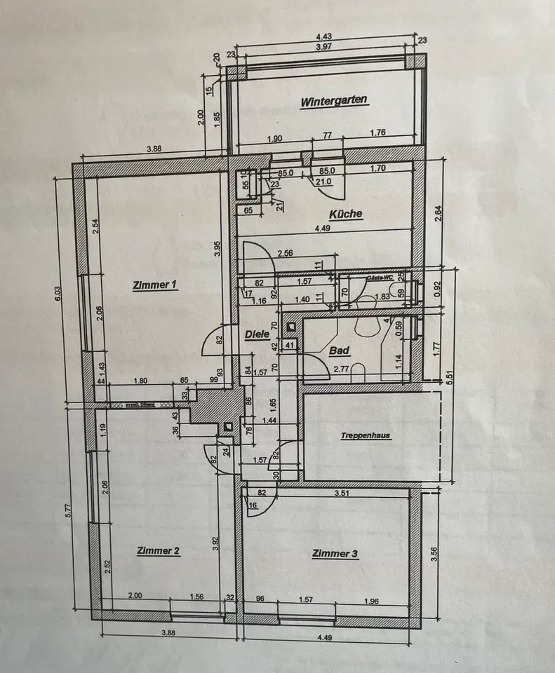 3 Zimmer Wohnung mit 100 m² in Mannheim – Bild 5