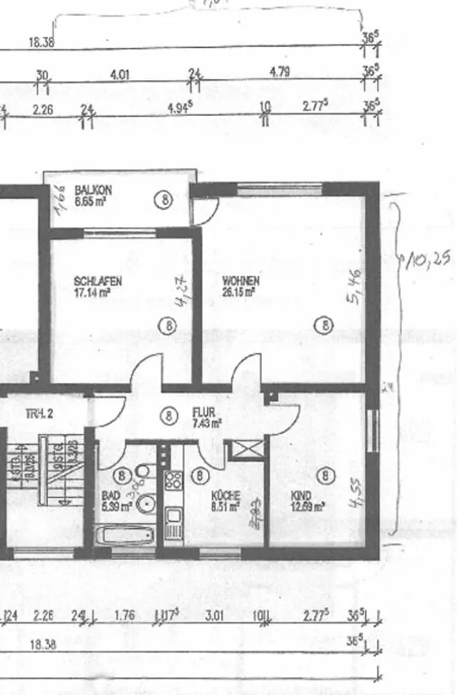 3 room apartment with 78 m² in Bielefeld – Photo 6