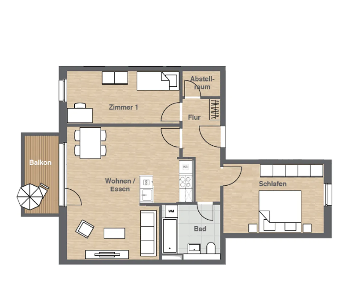 3 Zimmer Wohnung mit 81 m² in Hamburg – Bild 7