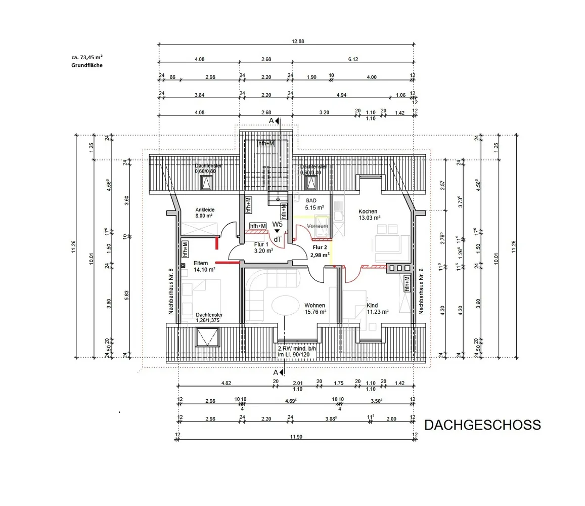 4 Zimmer Wohnung mit 73 m² in Duisburg – Bild 4