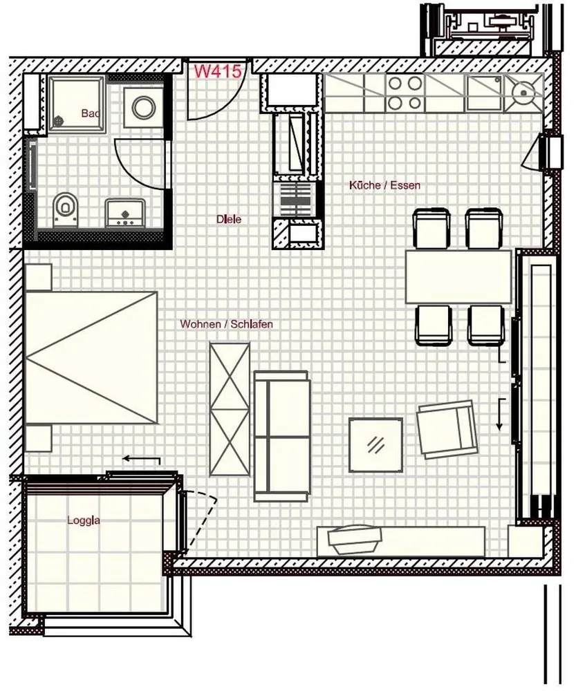 1 Zimmer Wohnung mit 52 m² in Stuttgart – Bild 10