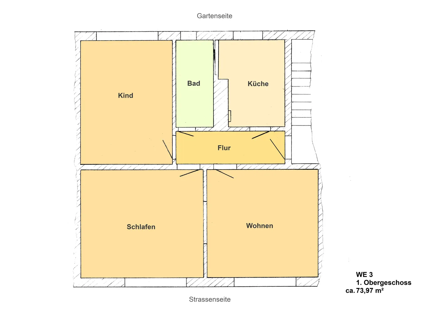 3 Zimmer Wohnung mit 74 m² in Rostock – Bild 9