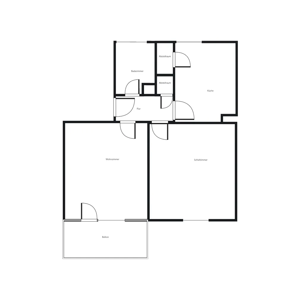 2 Zimmer Wohnung mit 46 m² in Bochum – Bild 6