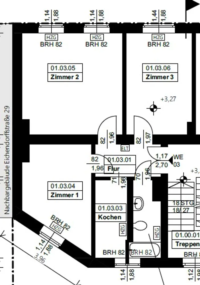 3 Zimmer Wohnung mit 58 m² in Halle (Saale) – Bild 11