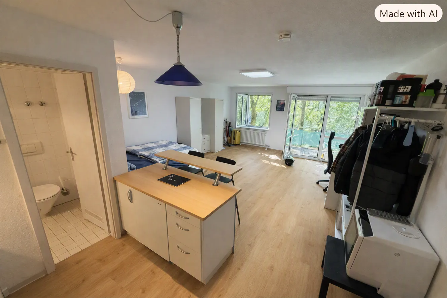 1 Zimmer Wohnung mit 35 m² in Karlsruhe – Bild 3