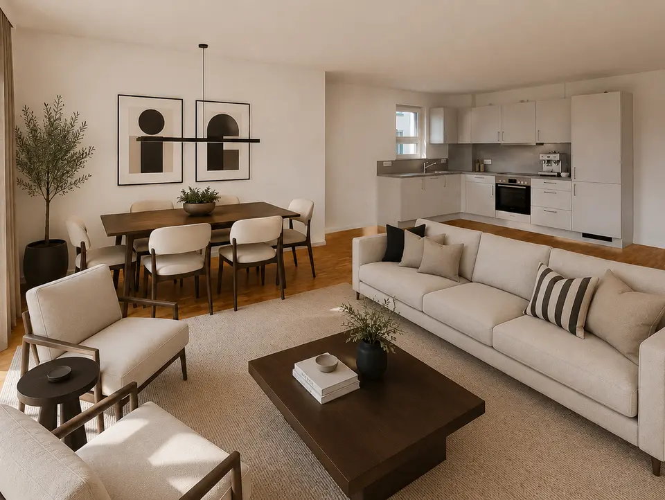 3 Zimmer Wohnung mit 85 m² in Rheinfelden – Bild 1