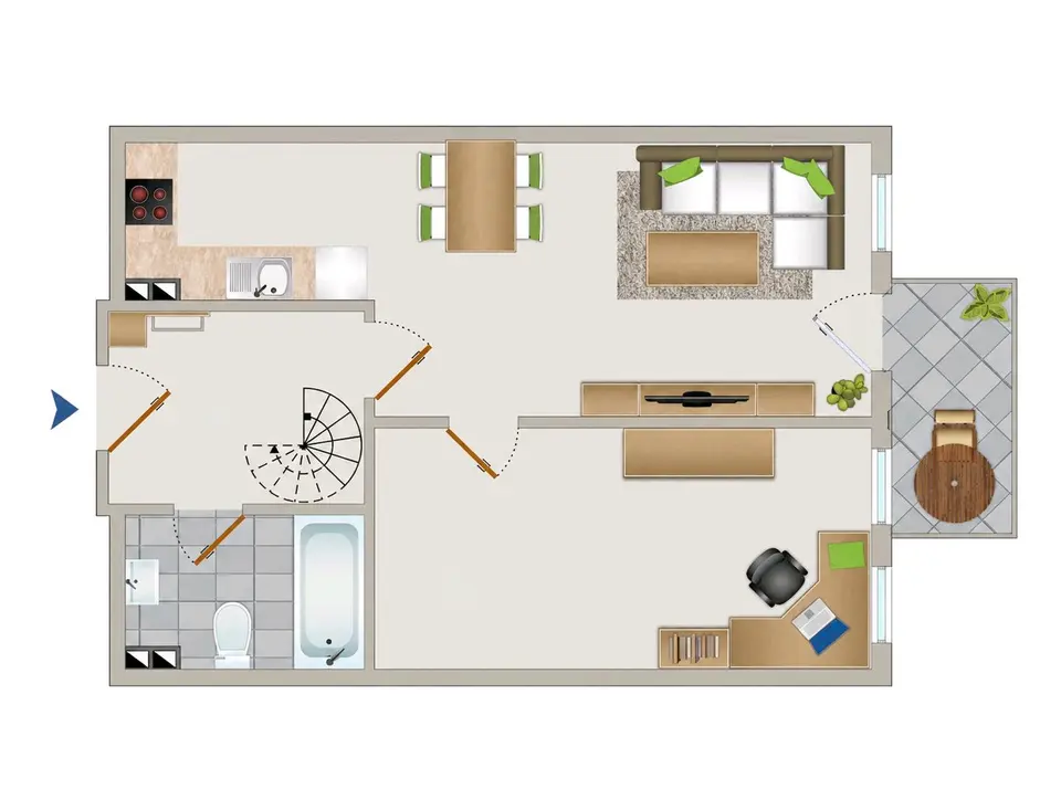 3 Zimmer Wohnung mit 78 m² in Grimma – Bild 6