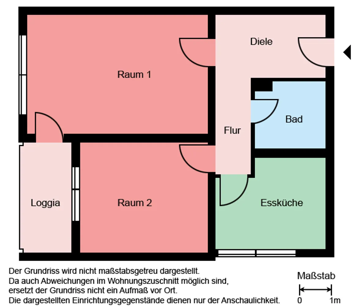 2 room apartment with 61 m² in Menden (Sauerland) – Photo 2