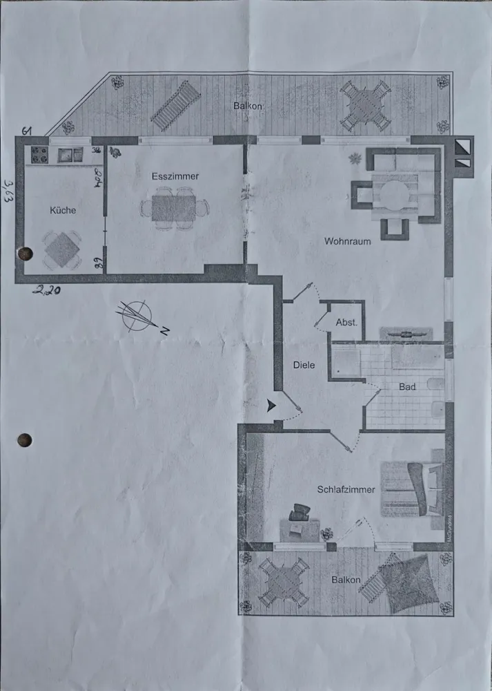 3 Zimmer Wohnung mit 101 m² in Düsseldorf – Bild 12