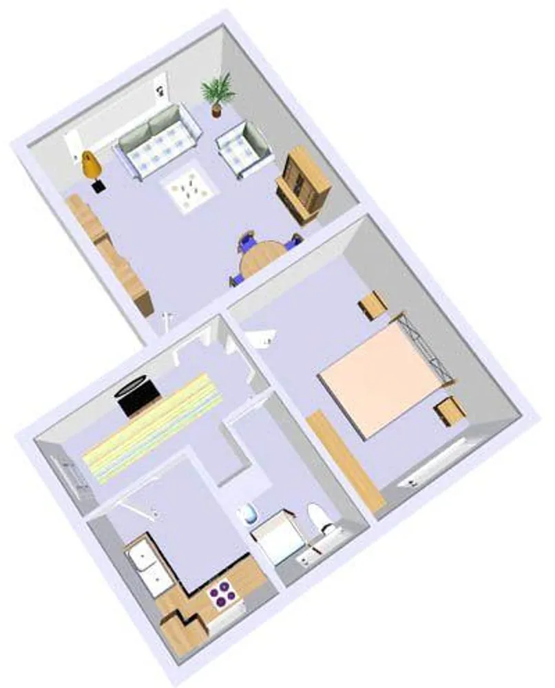 2 Zimmer Wohnung mit 52 m² in Kiel – Bild 3