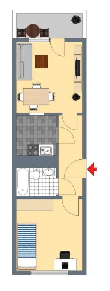 2 Zimmer Wohnung mit 40 m² in Berlin – Bild 6