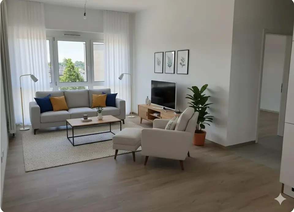 2 Zimmer Wohnung mit 54 m² in Biberach an der Riß – Bild 1