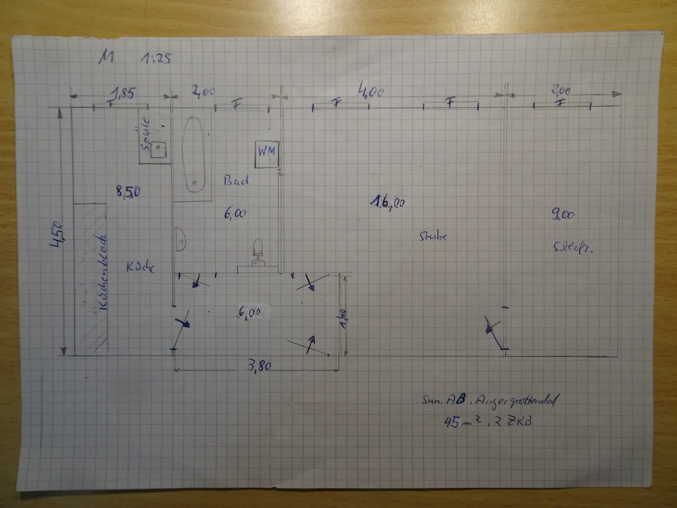 2 Zimmer Wohnung mit 45 m² in Leipzig – Bild 1