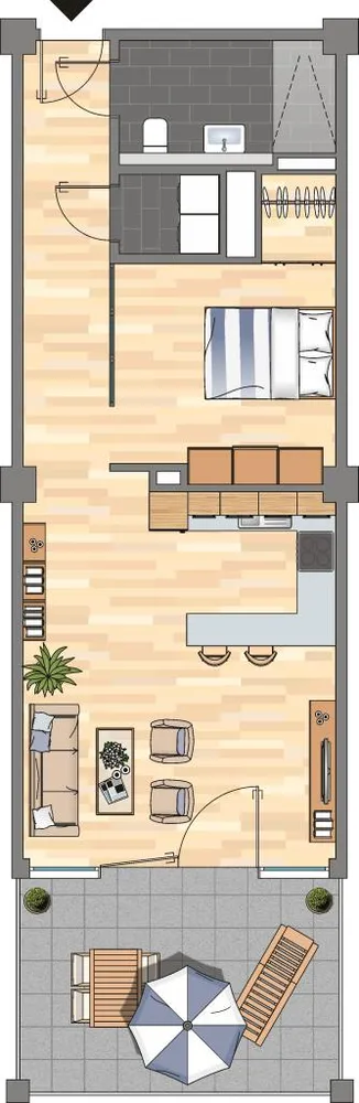 1 Zimmer Wohnung mit 67 m² in Bremen – Bild 8
