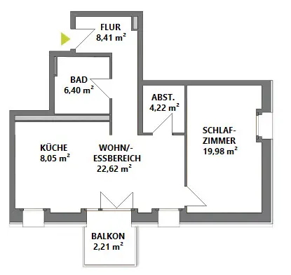 2 Zimmer Wohnung mit 72 m² in Mainz – Bild 9