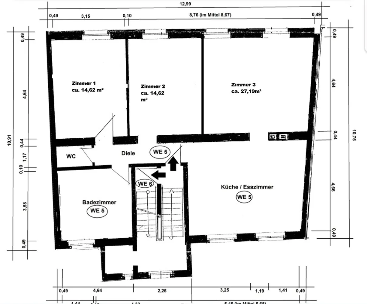 1 Zimmer Wohnung mit 15 m² in Köln – Bild 4
