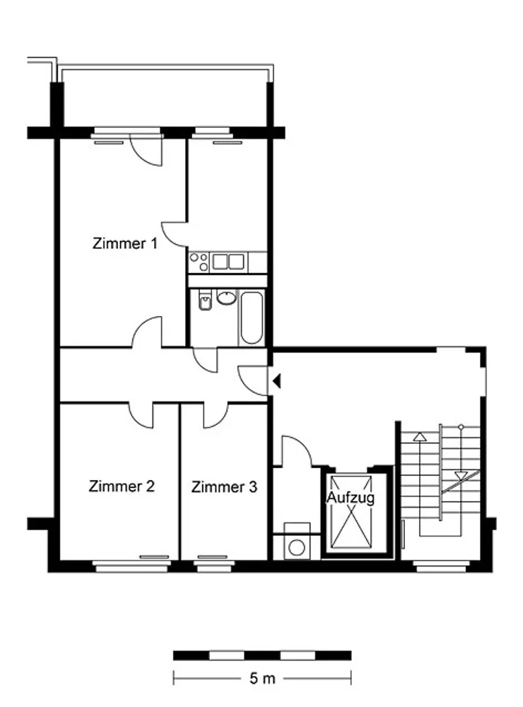 3 Zimmer Wohnung mit 71 m² in Berlin – Bild 4