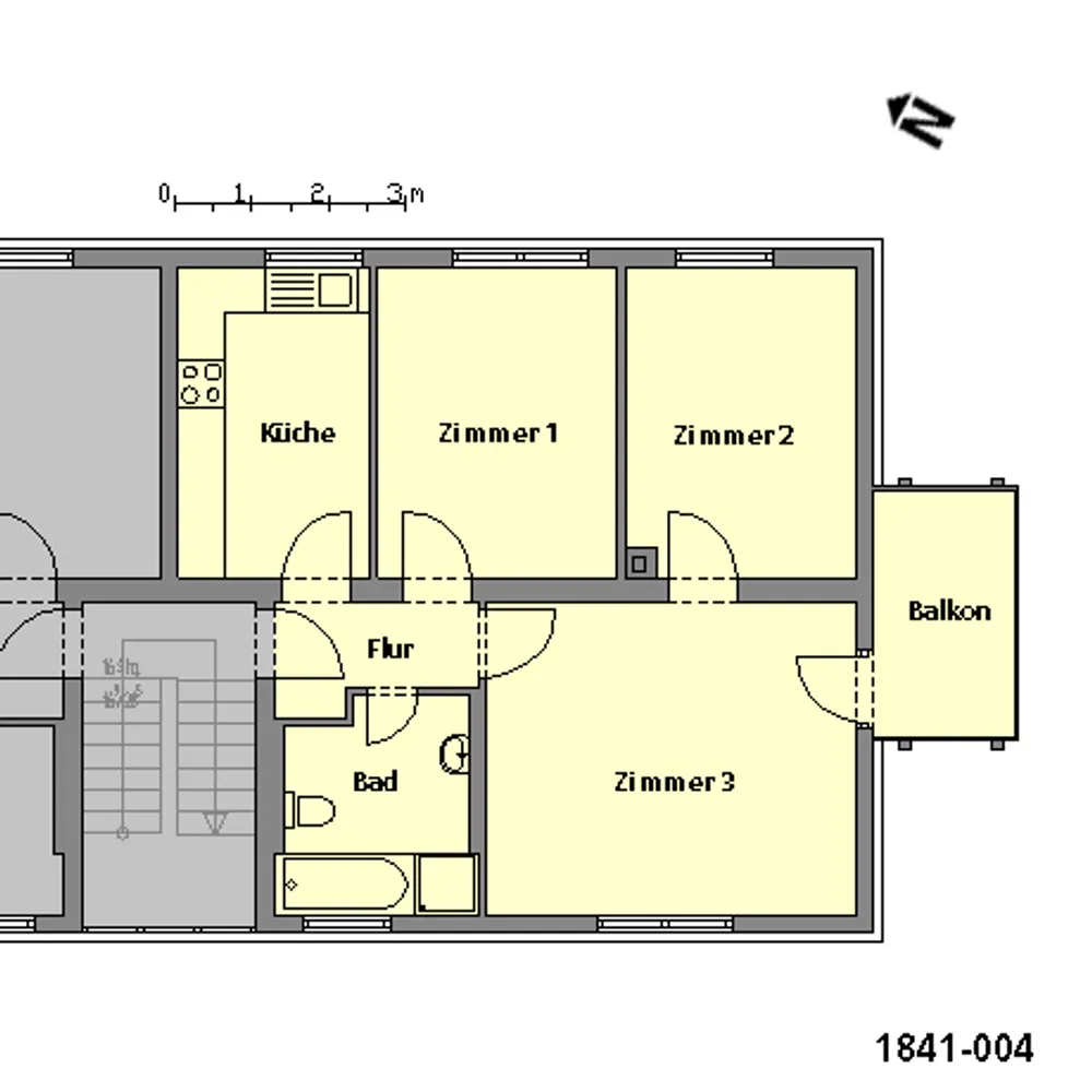 3 Zimmer Wohnung mit 65 m² in Esslingen am Neckar – Bild 3