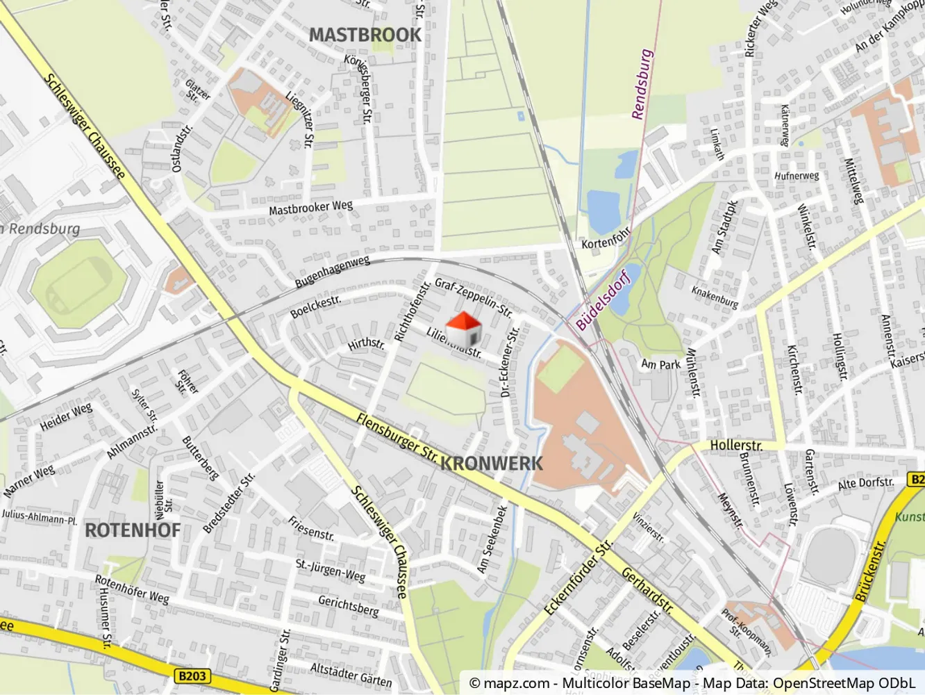 2 Zimmer Wohnung mit 48 m² in Rendsburg – Bild 3