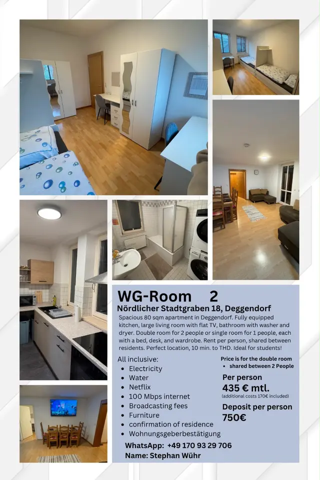 5 Zimmer Wohnung mit 95 m² in Deggendorf – Bild 7