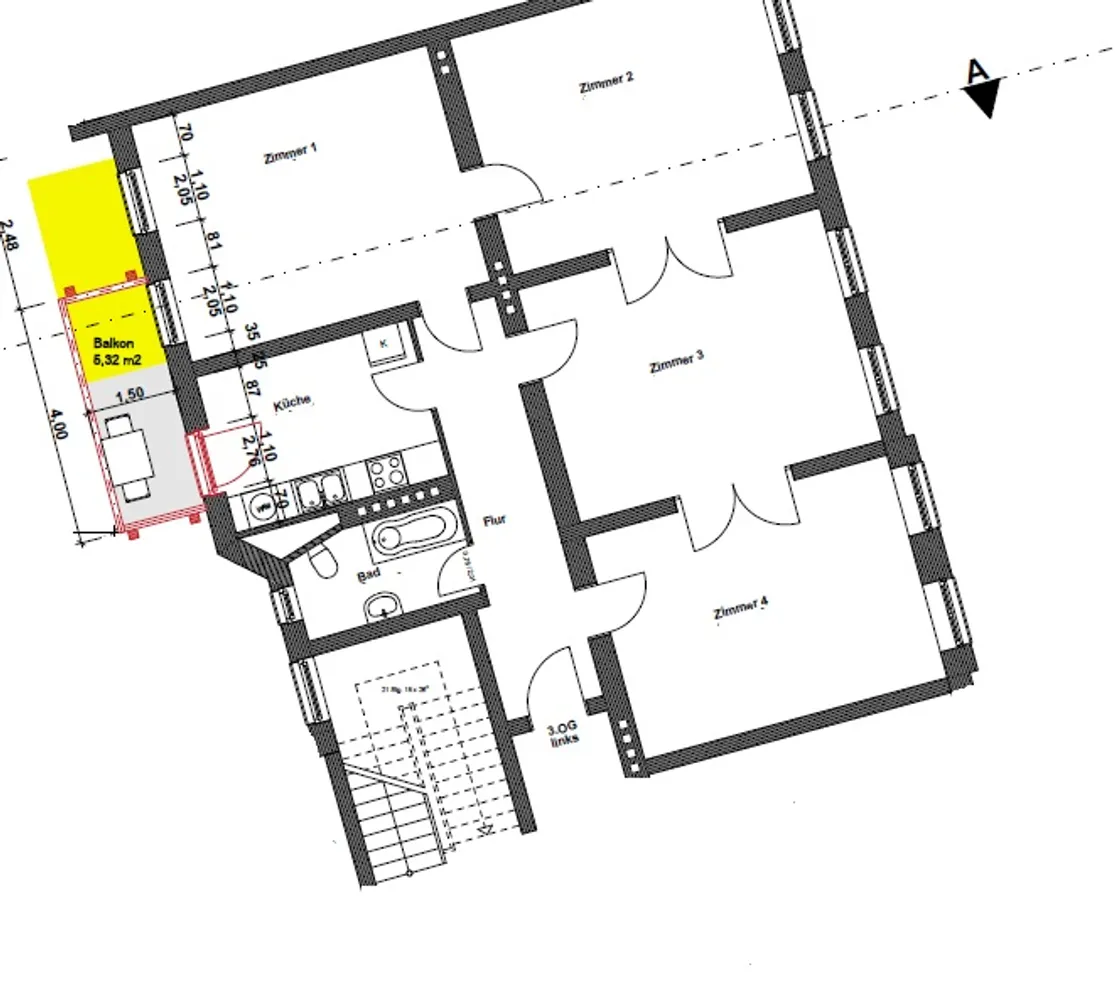 4 Zimmer Wohnung mit 105 m² in Oranienburg – Bild 11