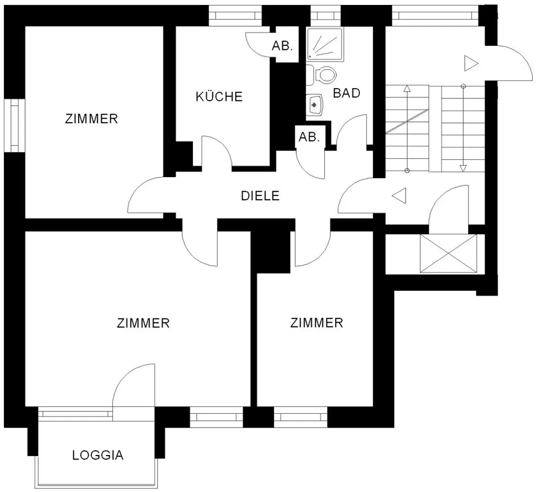 3 Zimmer Wohnung mit 66 m² in Bochum – Bild 3