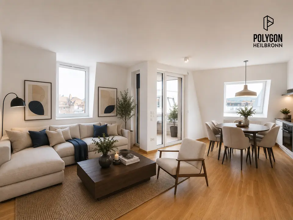 3 Zimmer Wohnung mit 81 m² in Heilbronn – Bild 1