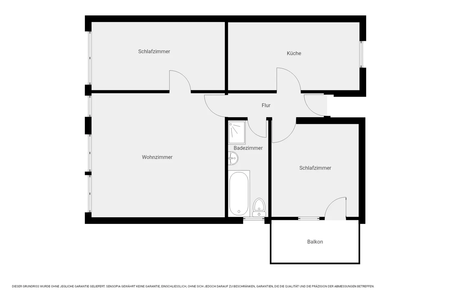 3 Zimmer Wohnung mit 74 m² in Duisburg – Bild 2