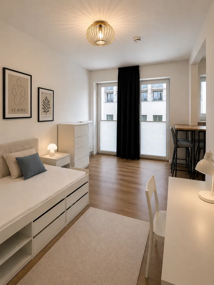 1 Zimmer Wohnung mit 27 m² in München – Bild 1