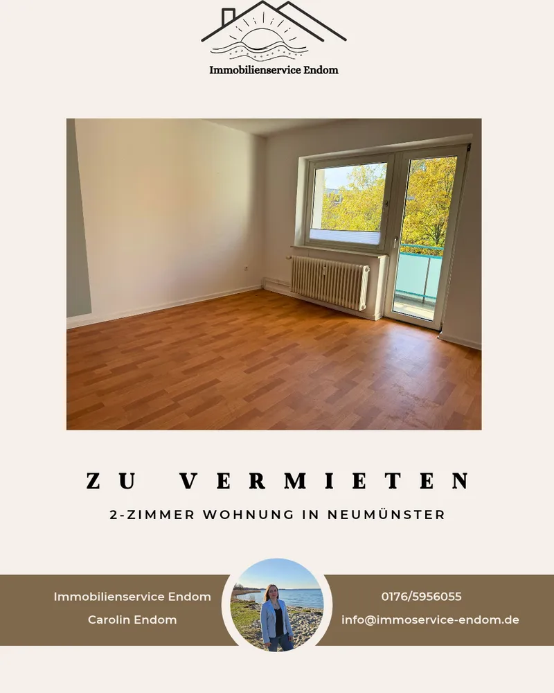 2 Zimmer Wohnung mit 38 m² in Neumünster – Bild 2