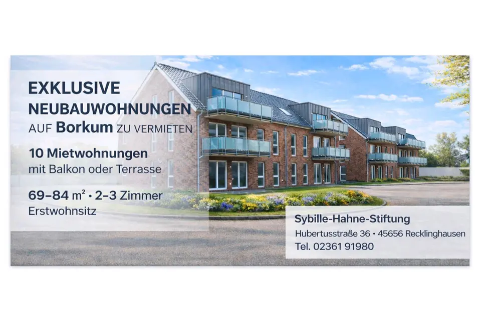 3 Zimmer Wohnung mit 84 m² in Norden – Bild 4