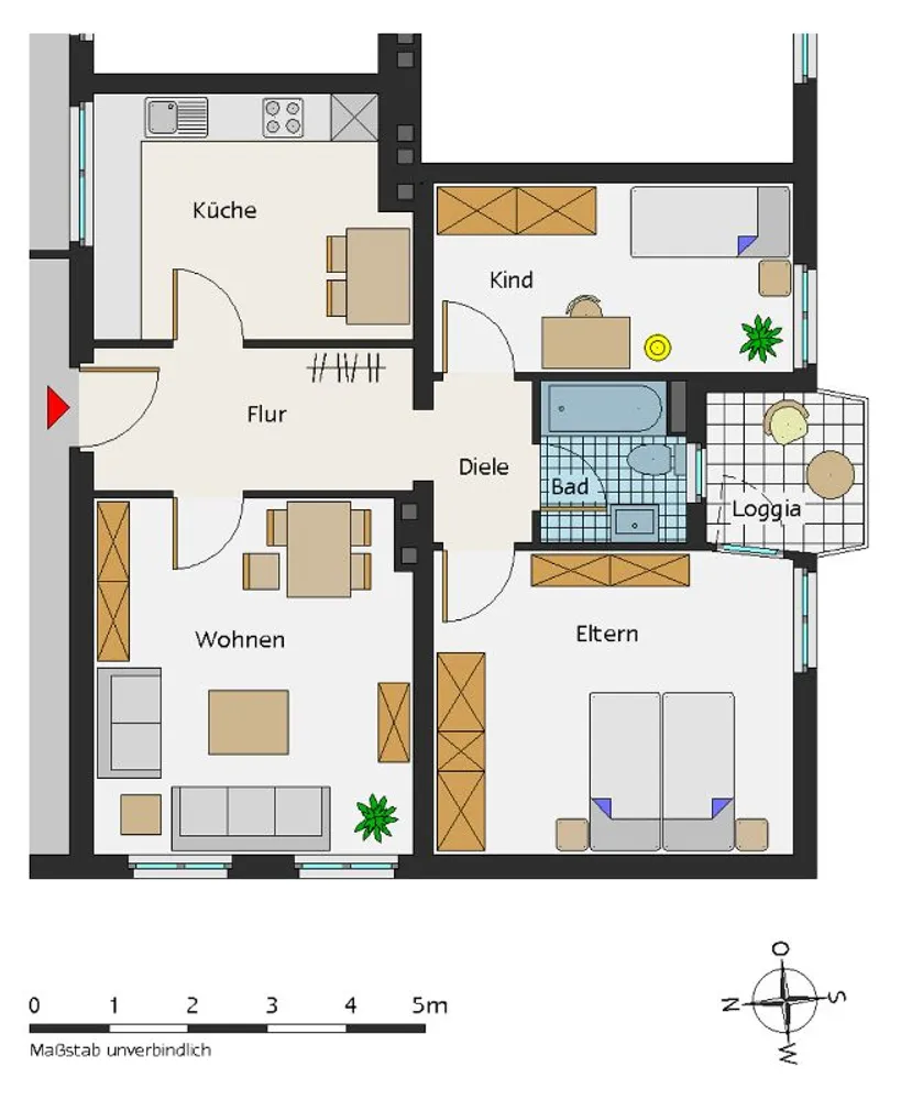3 Zimmer Wohnung mit 74 m² in Essen – Bild 11
