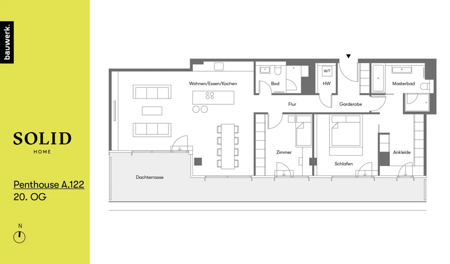 3 Zimmer Wohnung mit 130 m² in Frankfurt am Main – Bild 2