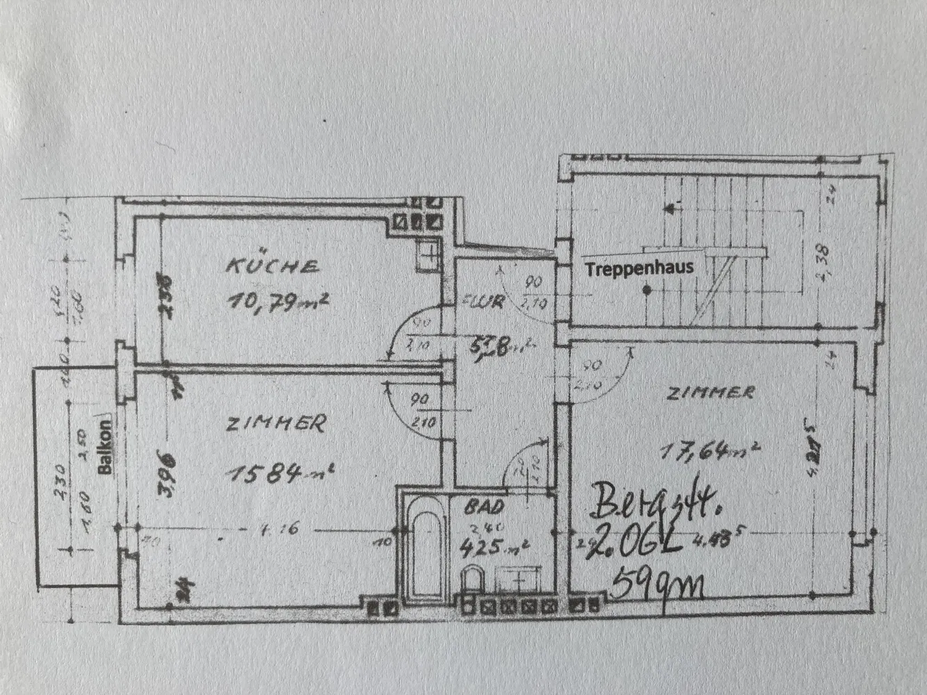 2 Zimmer Wohnung mit 59 m² in Münster – Bild 3