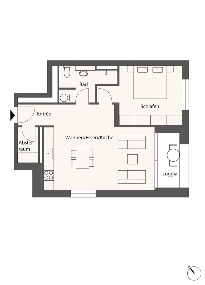 2 Zimmer Wohnung mit 60 m² in Stuttgart – Bild 7