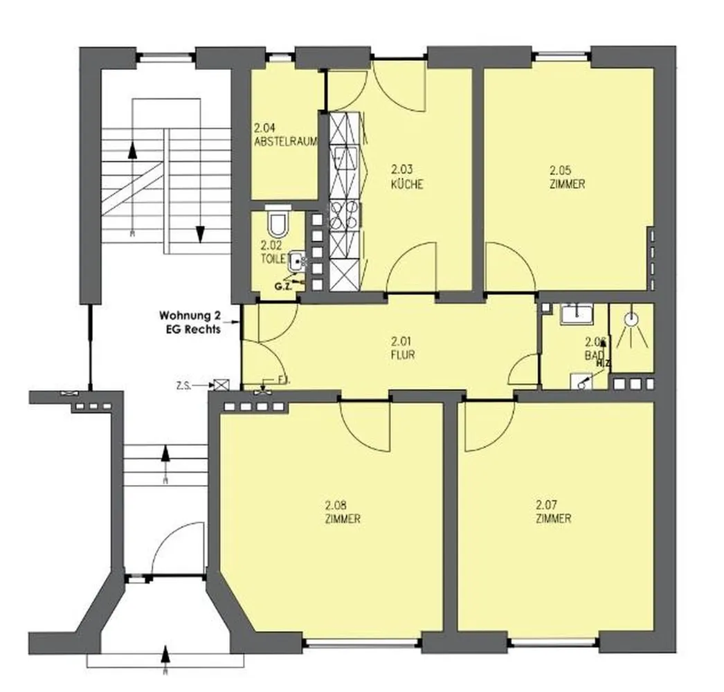 3 Zimmer Wohnung mit 72 m² in Wilhelmshaven – Bild 8
