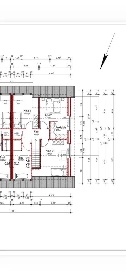 5 Zimmer Haus mit 128 m² in Cloppenburg – Bild 5