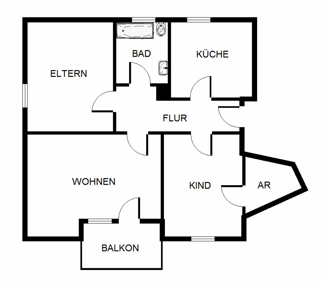 4 Zimmer Wohnung mit 71 m² in Gelsenkirchen – Bild 7