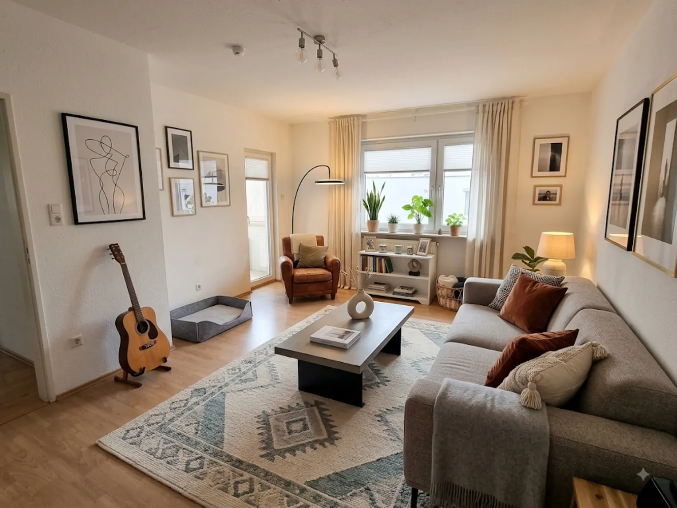 1 Zimmer Wohnung mit 39 m² in Mannheim – Bild 1